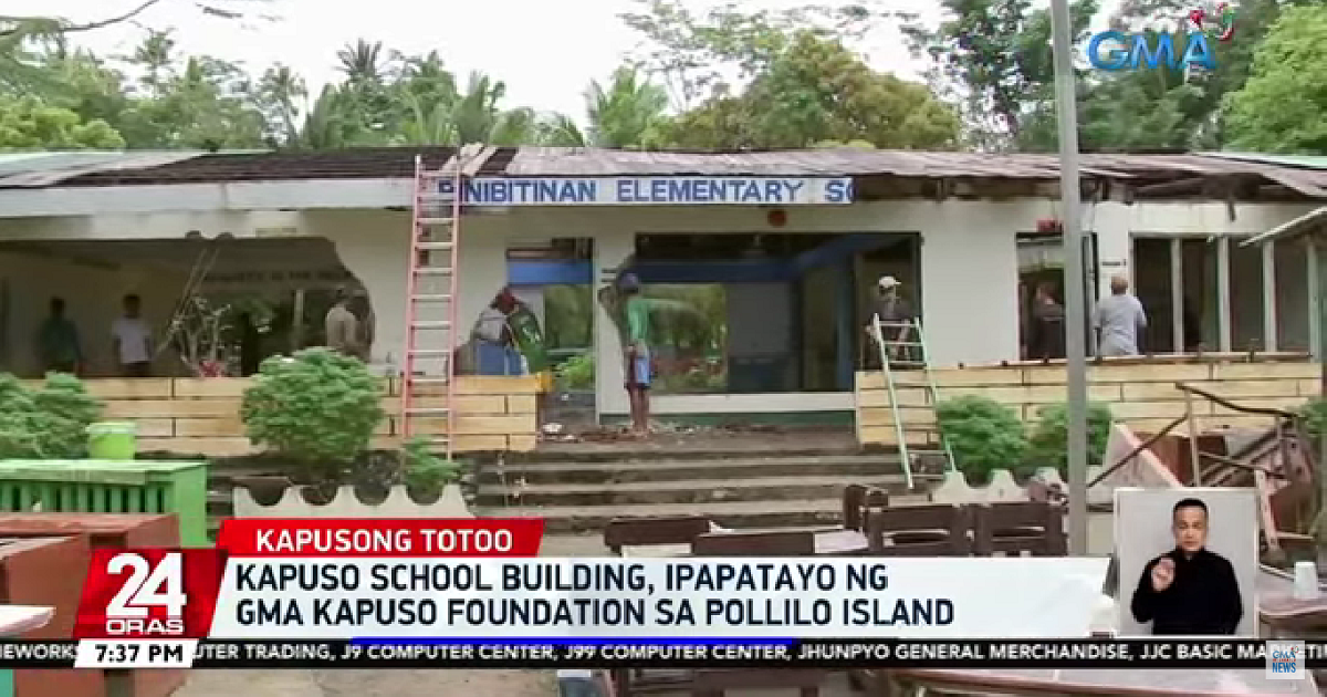 GMA Kapuso Foundation to construct new building for school damaged by