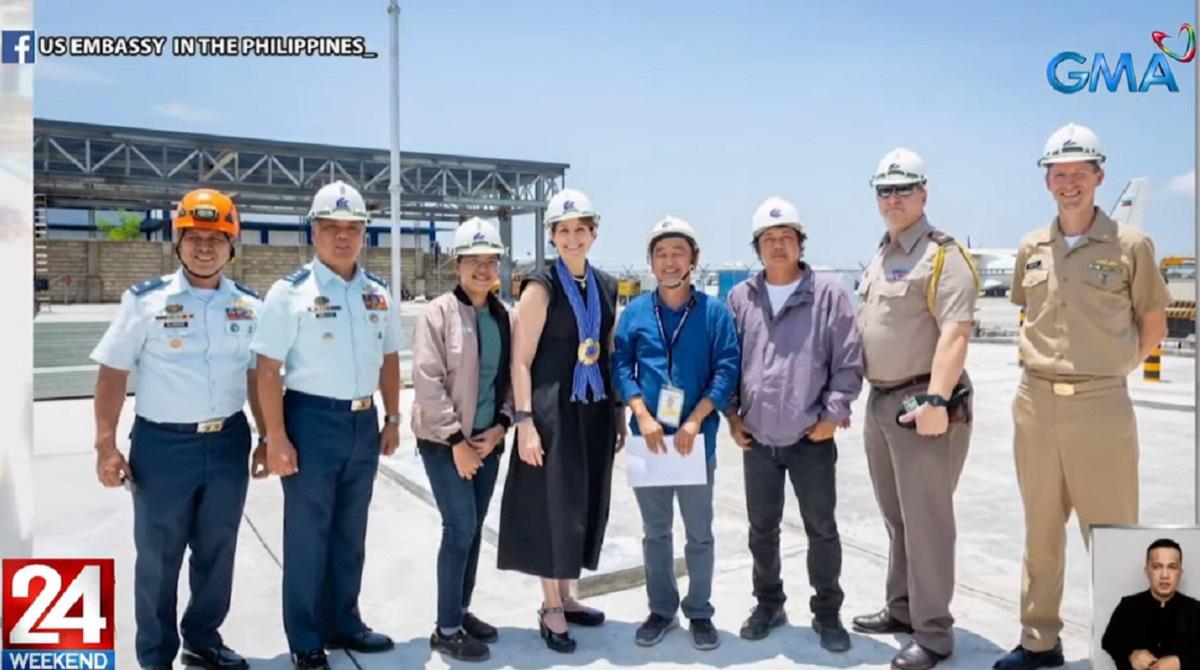 US Ambassador Carlson visits US-funded fuel depot in Cebu