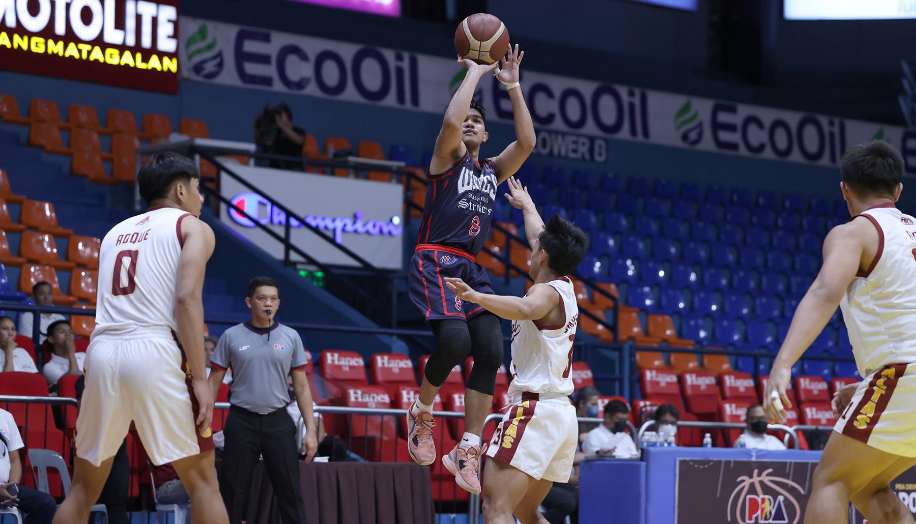 Kurt Reyson buries game-winner as Letran nips Perpetual in D-League clash