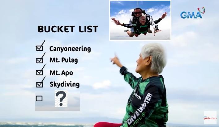 Lolang skydiver, ano kaya ang next adventure na gustong gawin ...