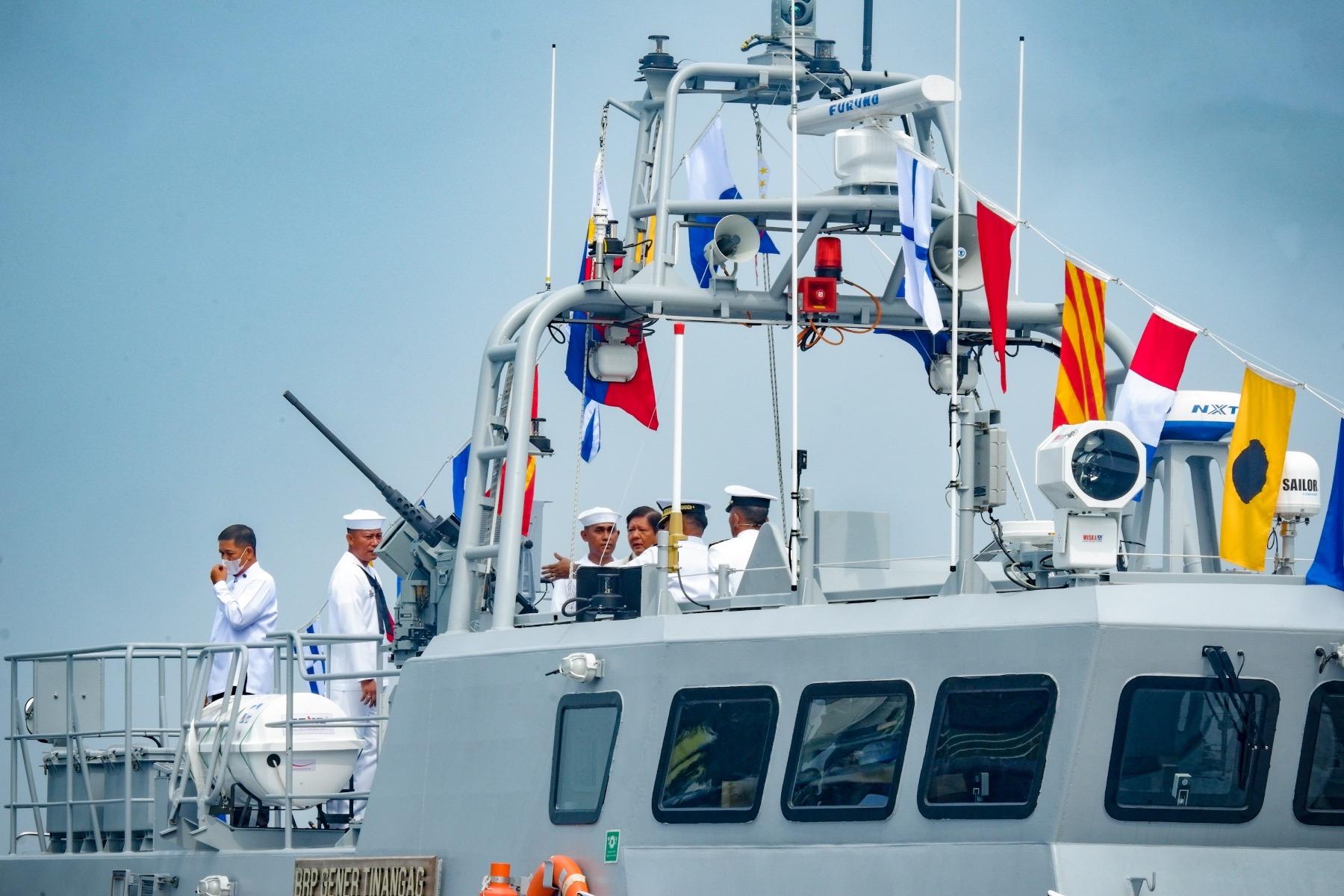 Marcos: Philippines to use new Navy vessels for WPS patrol, disaster response