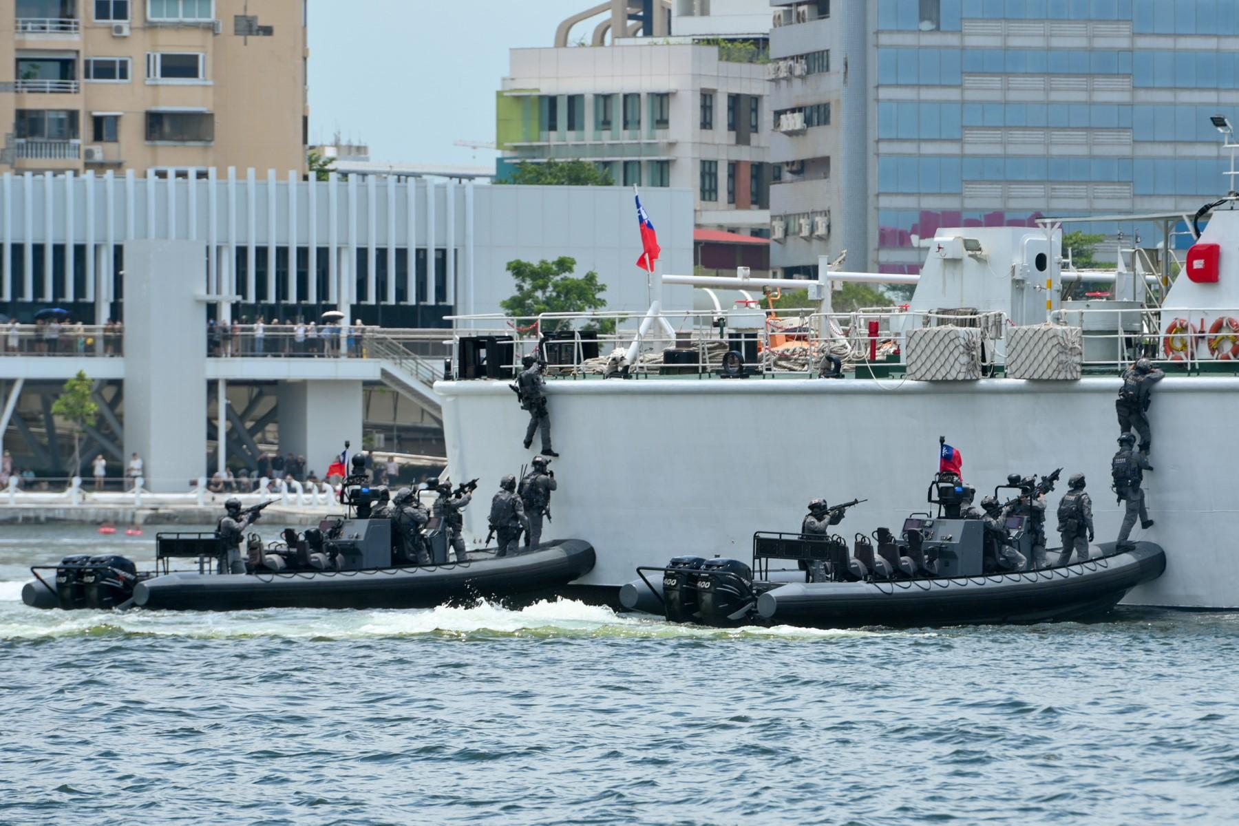 Taiwan’s armed forces hold coastal drills