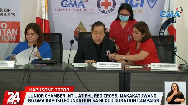 GMA Kapuso Foundation collects over 4k blood bags in donation drive