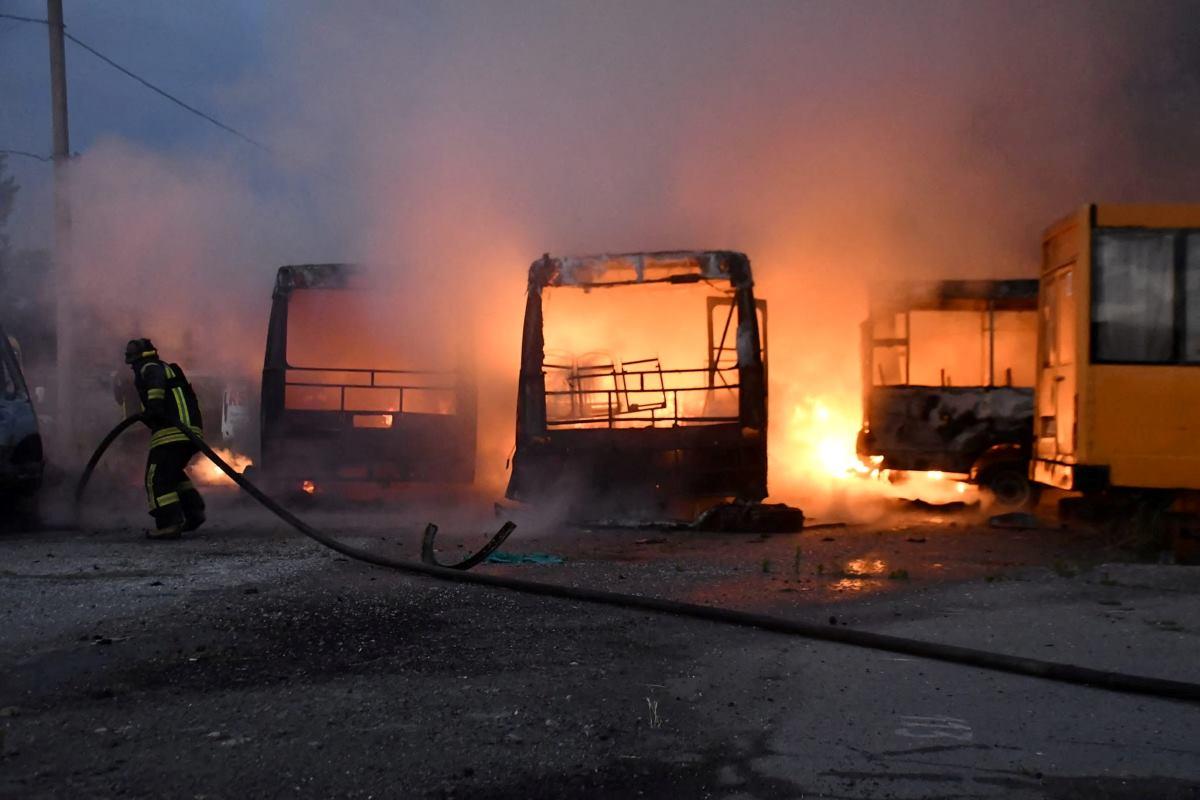 Ukraine says it has destroyed ammunition depot in Russian-occupied Kherson