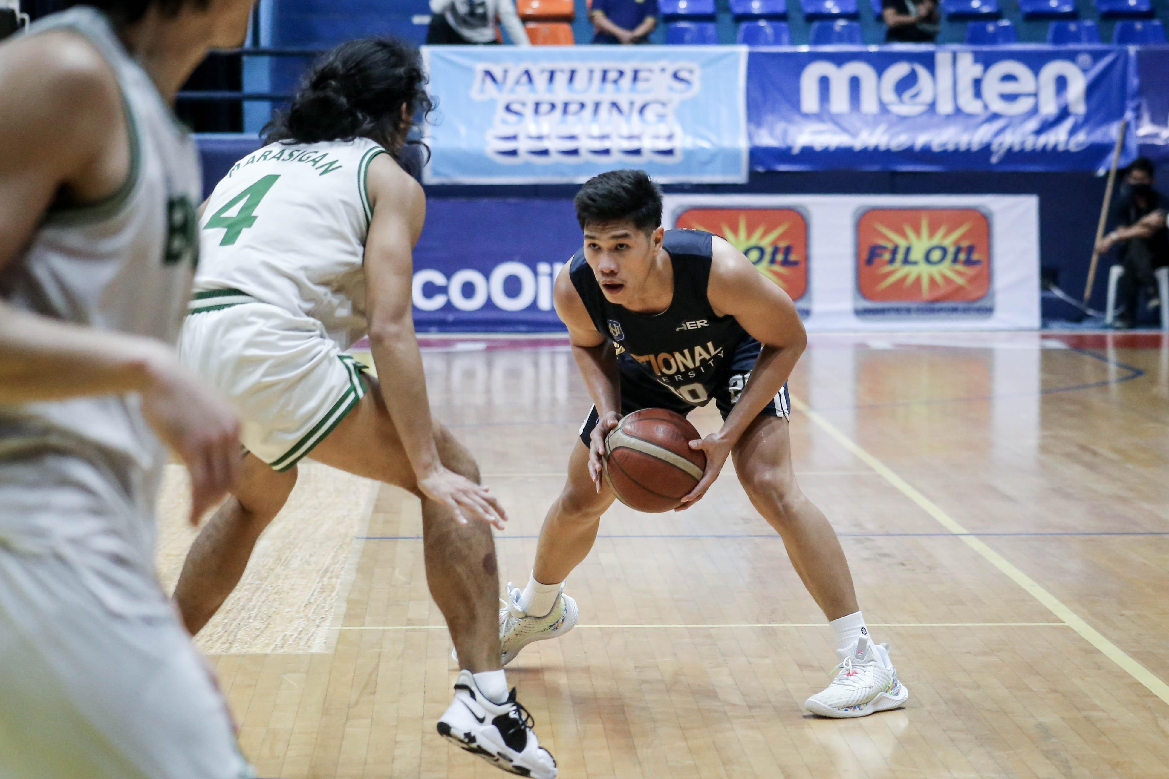 Jake Figueroa powers NU past Benilde in OT for Filoil semis slot; Letran, FEU inch closer to QFs