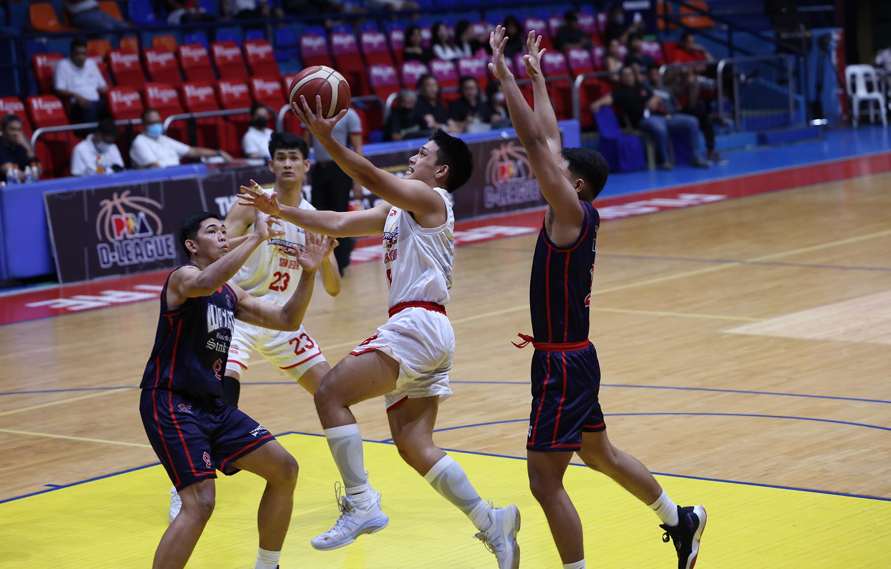 Alfaro, Cortez show way as San Beda forces do-or-die in D-League semis vs Letran