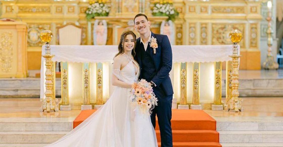 Robert Bolick marries wife Cassandra again, this time in church wedding