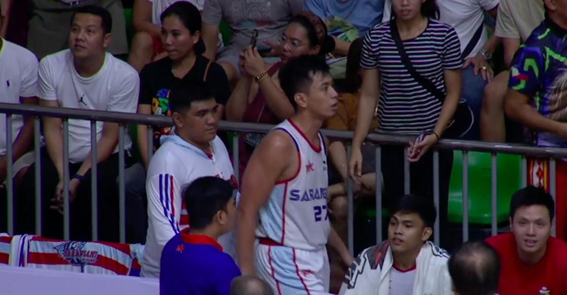 MPBL slaps suspension, fine on Sarangani’s Ammar Cosari for ‘instigating water bottle-throwing incident’