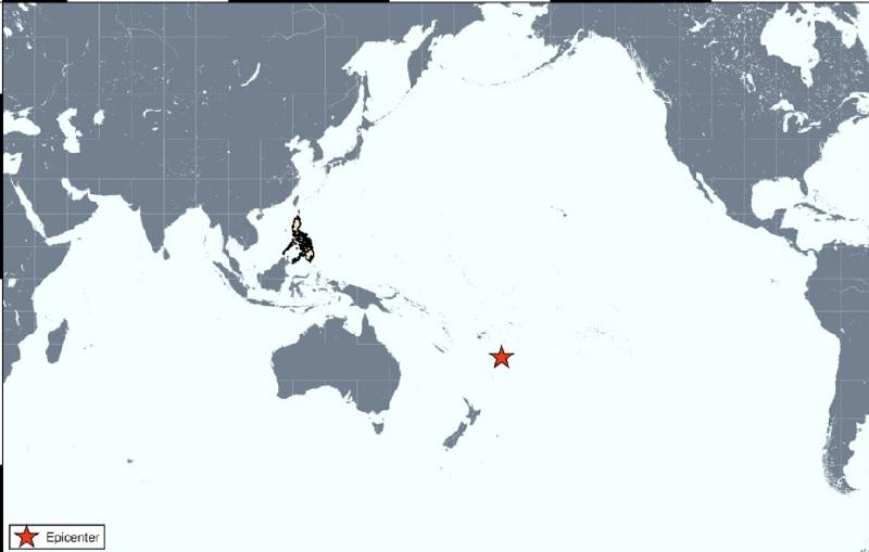 No tsunami threat after Tonga earthquake, says PHIVOLCS