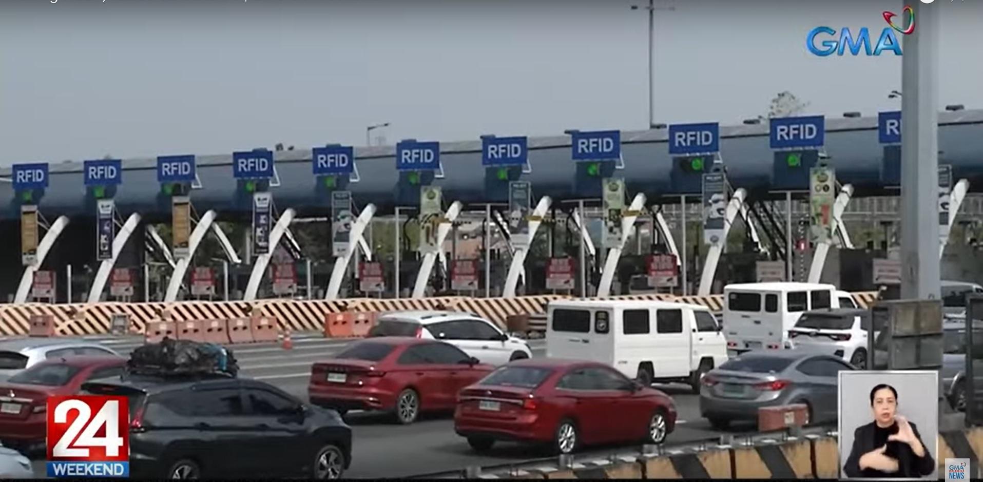 TRB expects heavy traffic in tollways on Saturday, Dec. 23