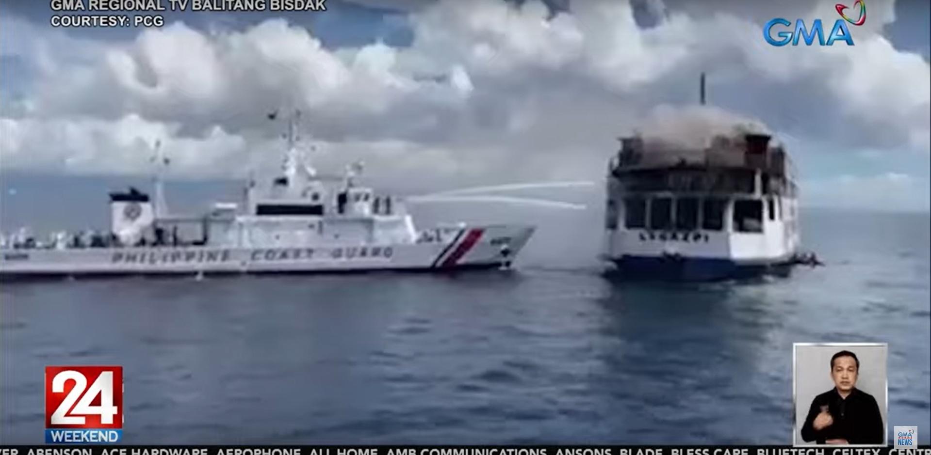 All passengers, crew rescued from Bohol ferry fire