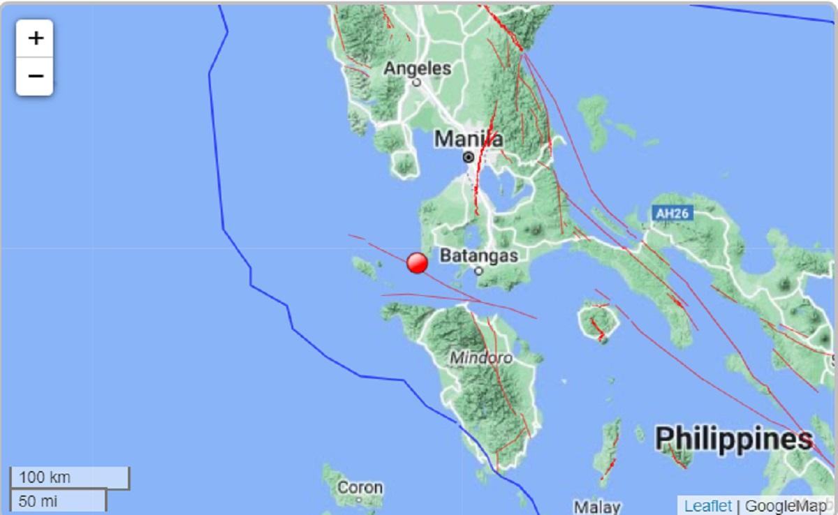Magnitude 6.3 quake jolts Calatagan, Batangas