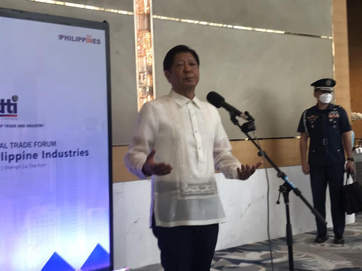 Marcos stresses PH's need to bring up its export game 