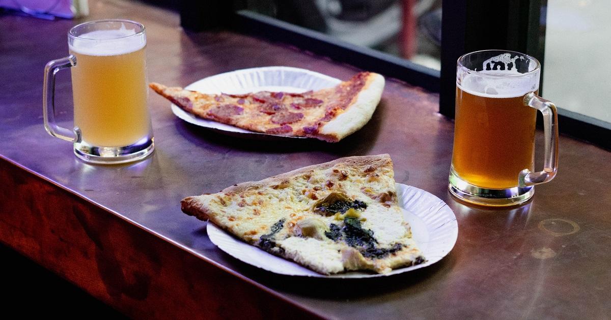 Pizza and beer? 2 local brands collaborate to offer Poblacion-goers this combo thumbnail