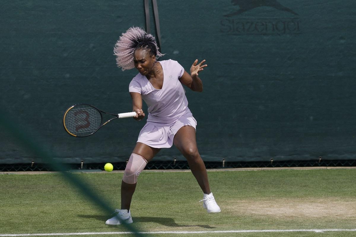 Venus Williams trains for Wimbledon Photos GMA News Online
