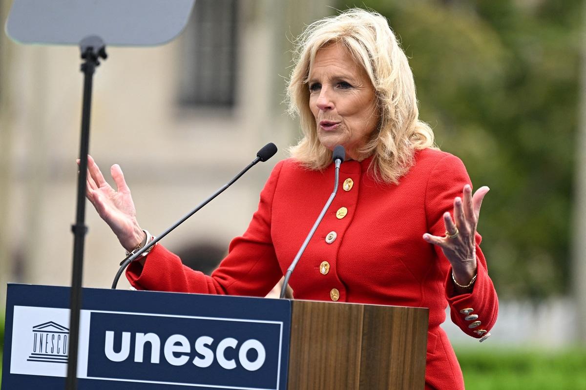 Jill Biden ‘proud’ of US return to UNESCO