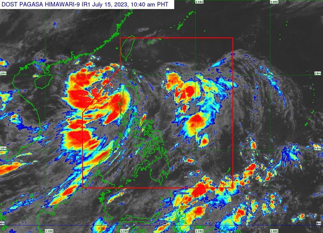 Dodong has intensified into a Tropical Storm as it is about to exit the Philippine Area of Responsibility, according to state weather bureau PAGASA. 