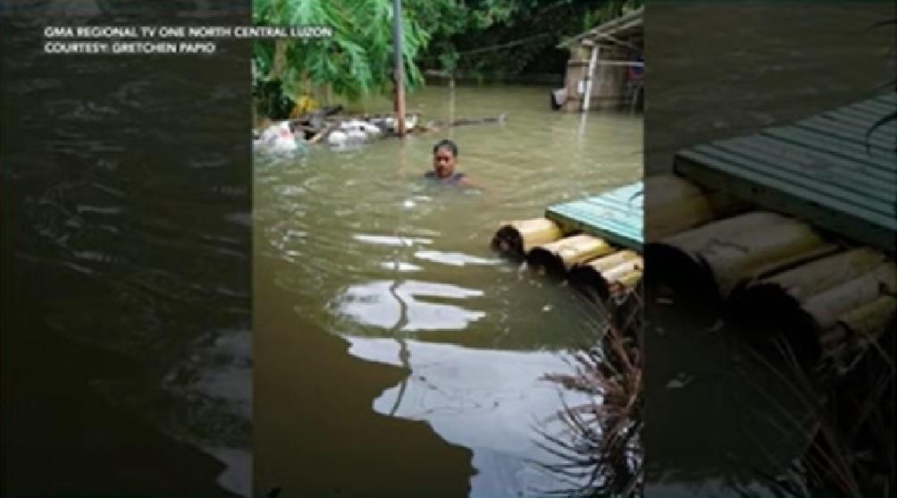 Luzon areas still flooded after days of rains from Egay, Falcon, Habagat thumbnail