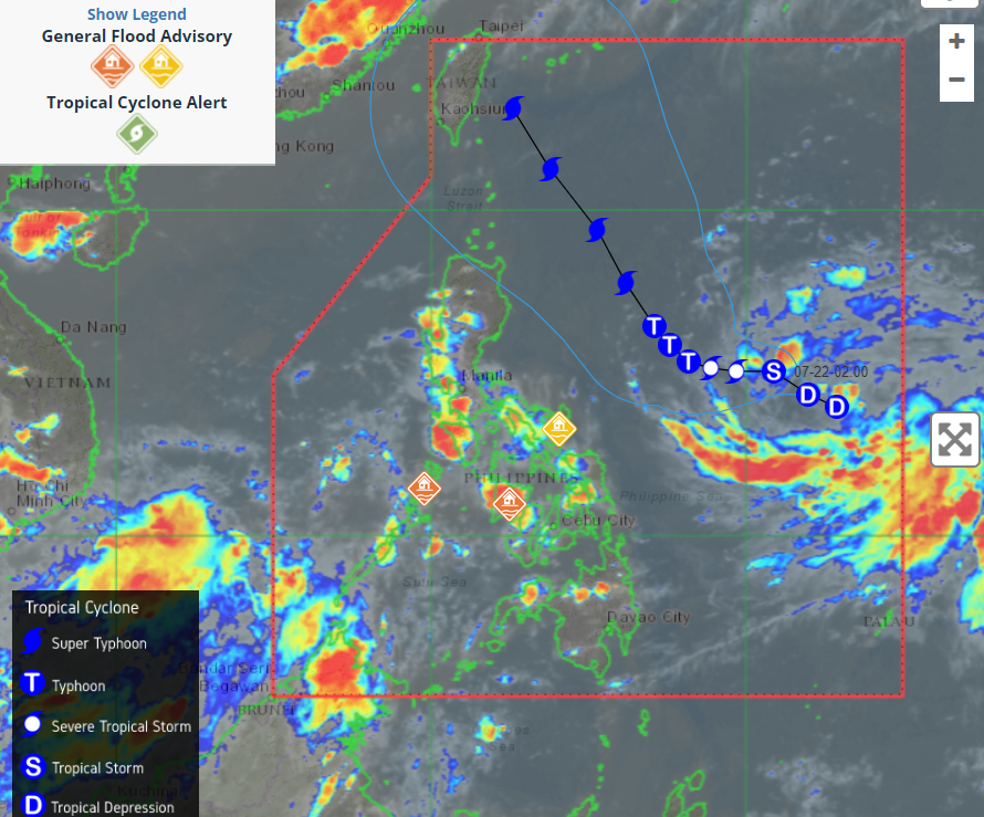 PAGASA: Egay May Become A Tropical Storm In Next 12 Hours | GMA News Online