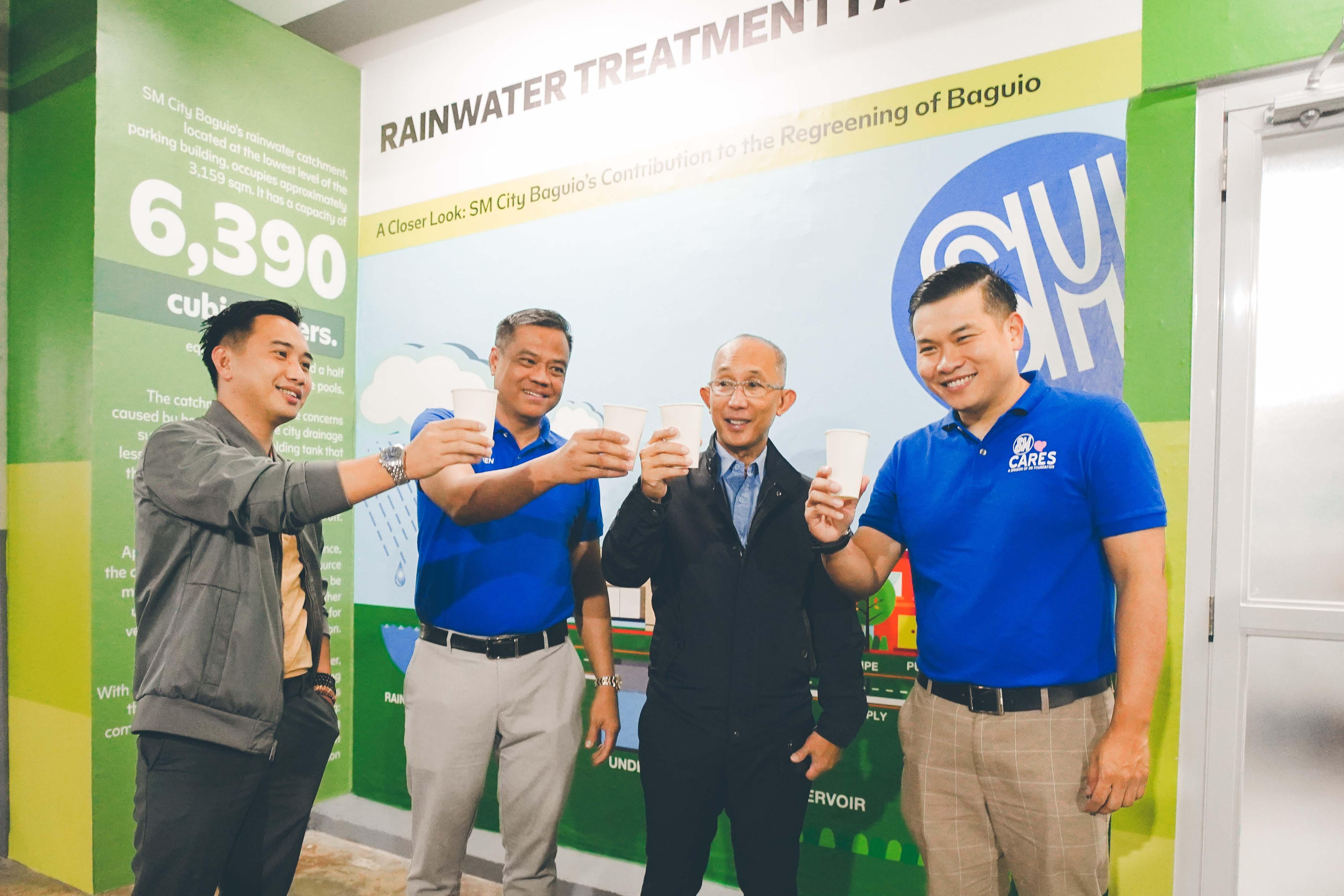 SM City Baguio set to convert rainwater to potable water