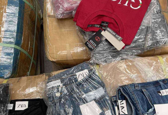 The Bureau of Customs (BOC) on Saturday said it seized P240 million worth of counterfeit shipments of popular fashion brands at the Port of Subic.