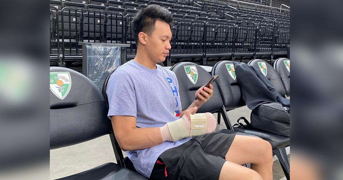 Scottie Thompson suffers hand injury during Gilas Pilipinas practice in Lithuania