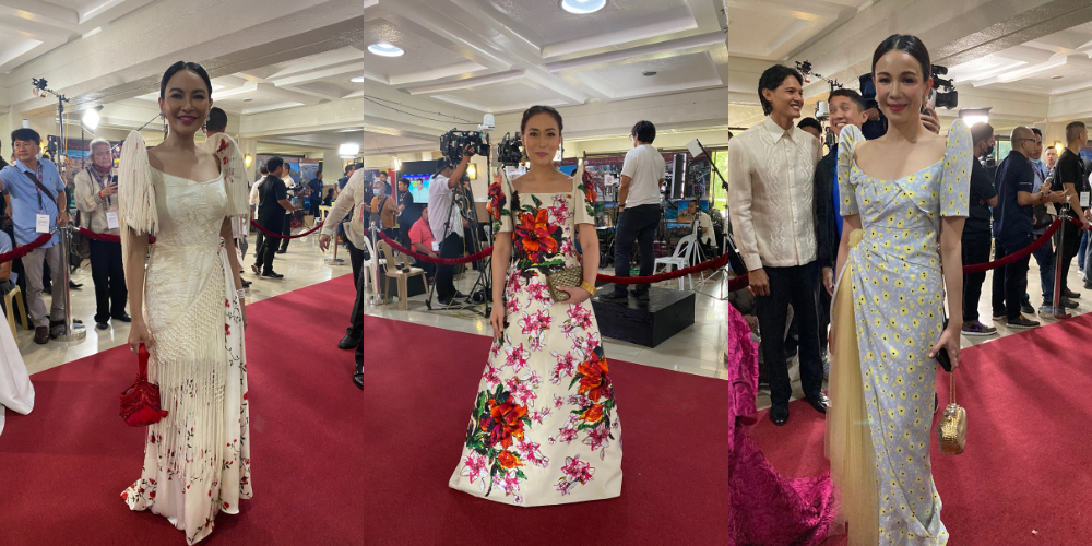 At the SONA 2023 red carpet, personalities came in their floral best thumbnail