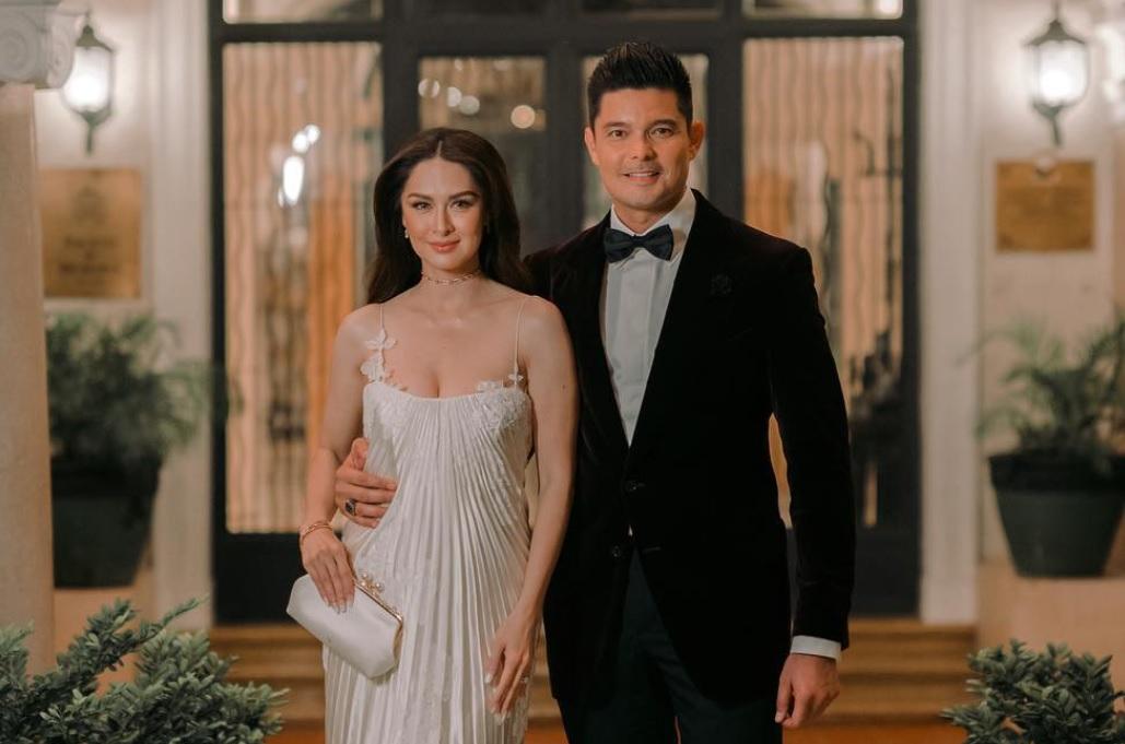 At the GMA Gala, Dingdong Dantes says he wears an overflow of wife Marian Rivera's ethereal beauty