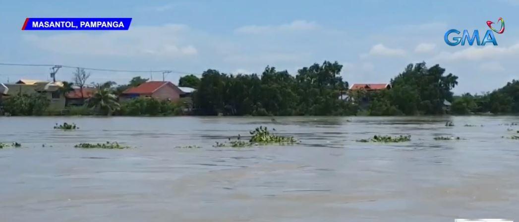 80 barangays in Pampanga still flooded due to Habagat, Dodong thumbnail