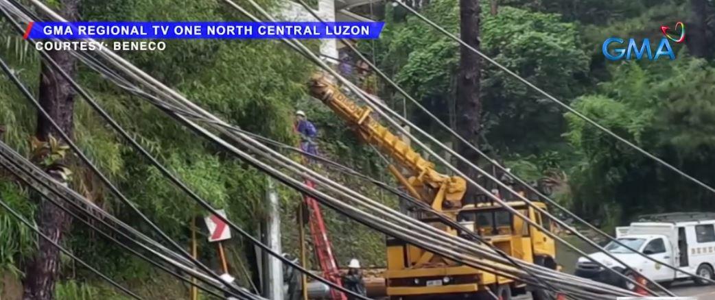 Power outages hit Baguio, Ilocos provinces due to Egay thumbnail