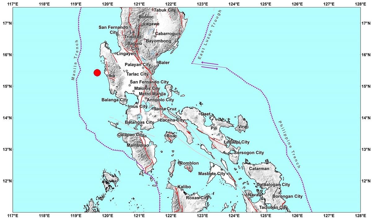 Magnitude 4.8 earthquake hits Zambales, felt by residents of Quezon City