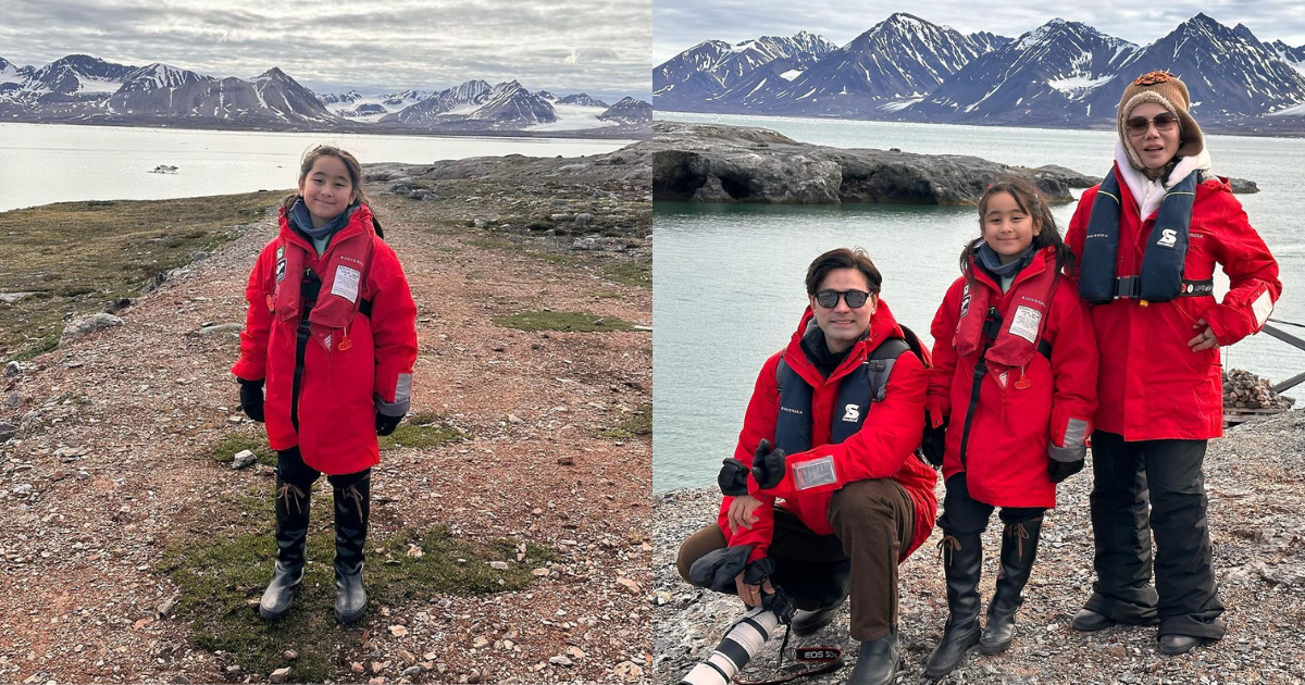 Scarlet Snow Belo enjoys Arctic adventure in Norway thumbnail