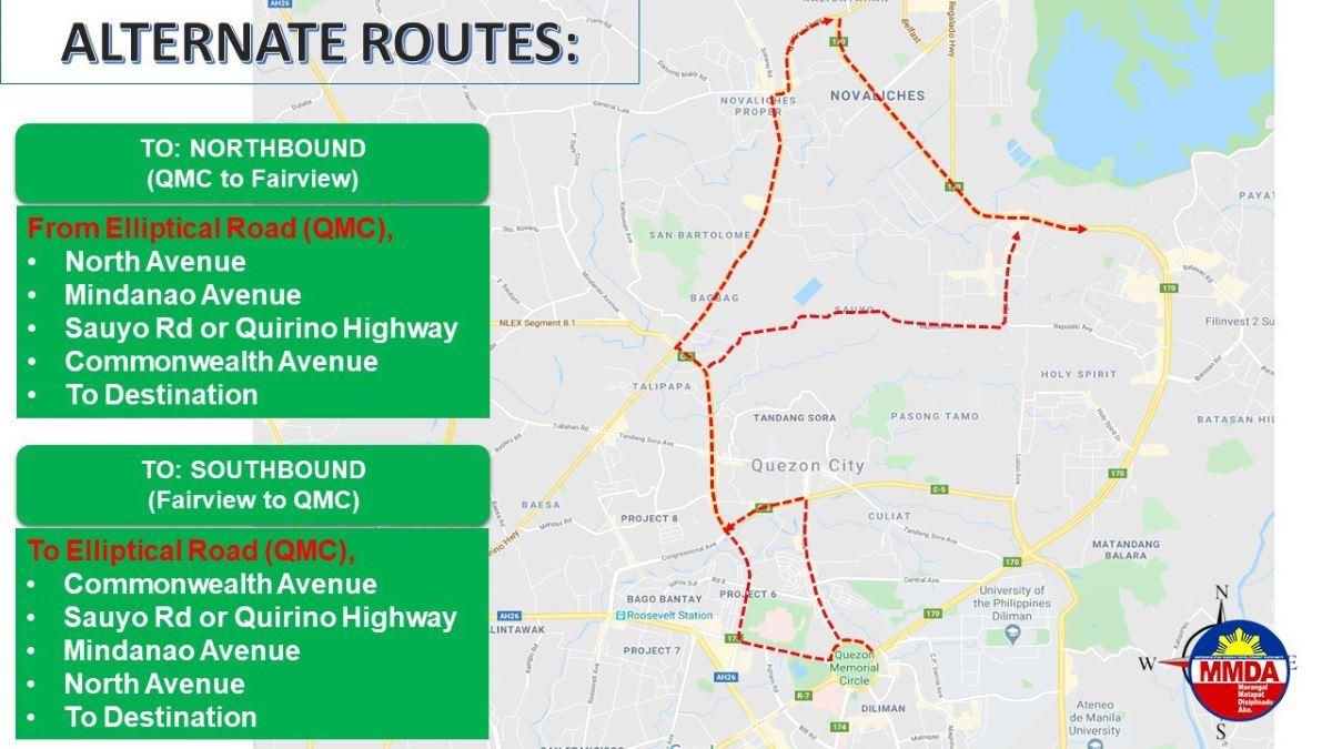 MMDA releases traffic advisory, alternate routes for SONA 2023