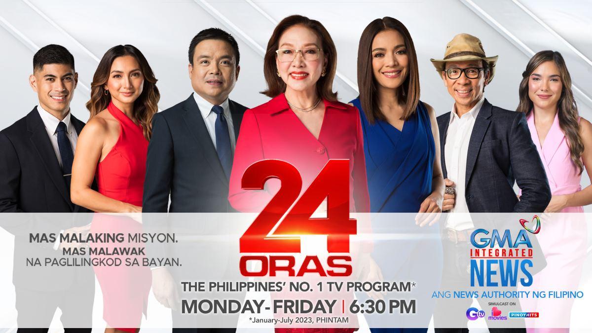 24 Oras is the most watched TV program across the Philippines