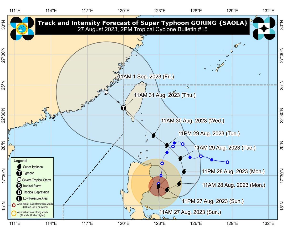 Signal No. 3 Remains Over Eastern Isabela As Goring Moves Near Aurora ...