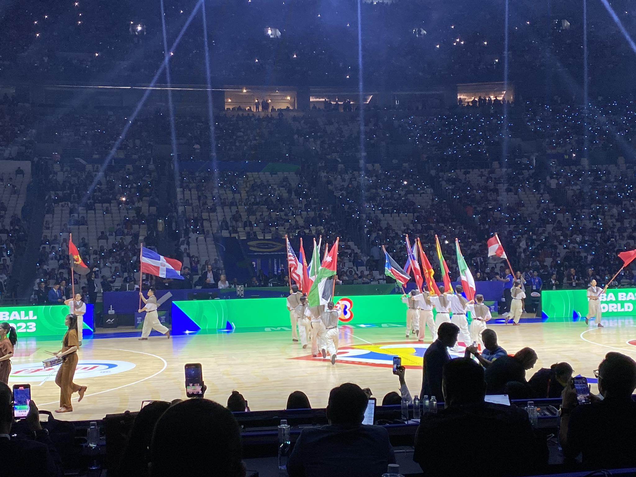 It’s on: 2023 FIBA World Cup officially opens in Manila