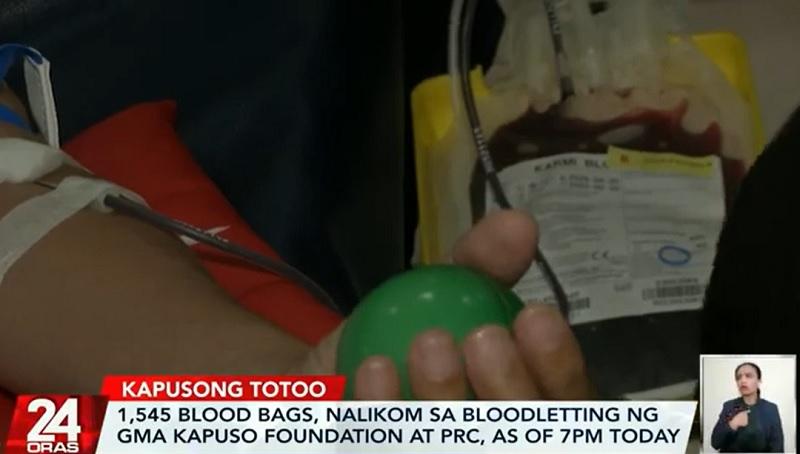 GMA Kapuso Foundation collects over 1.5k blood bags in donation drive thumbnail