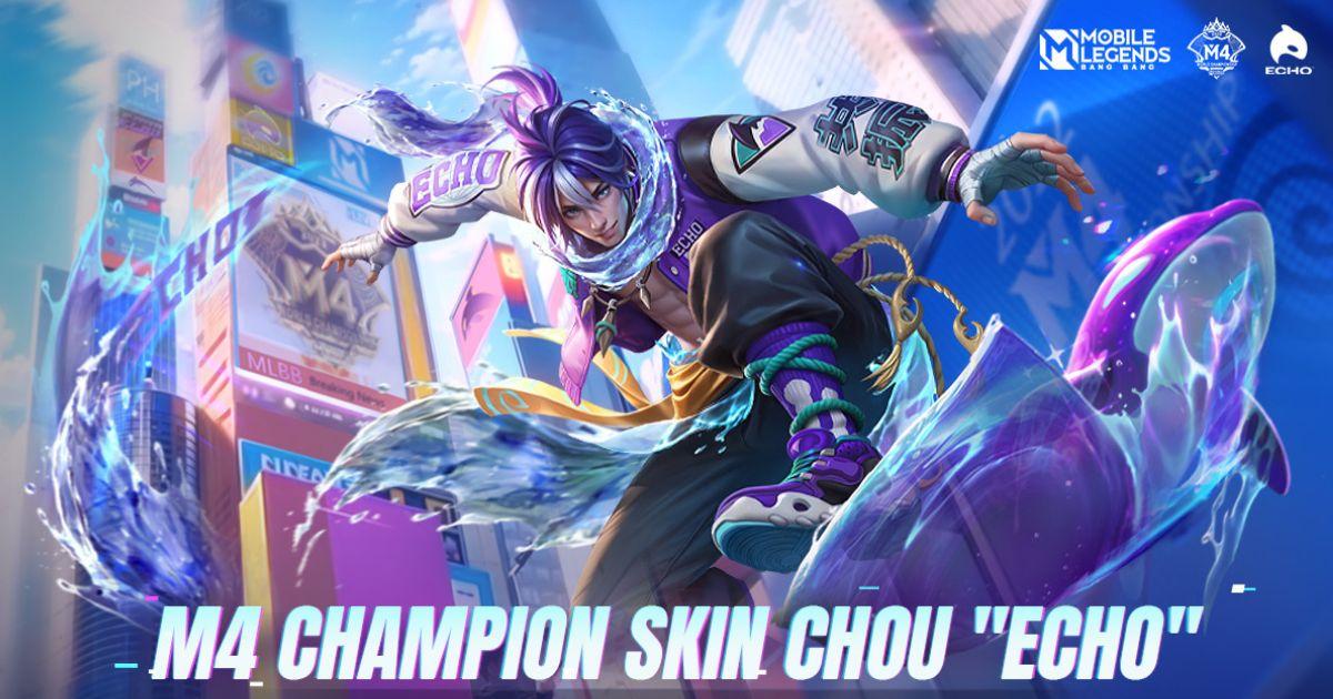 Moonton, Echo unveil M4 Chou championship skin thumbnail