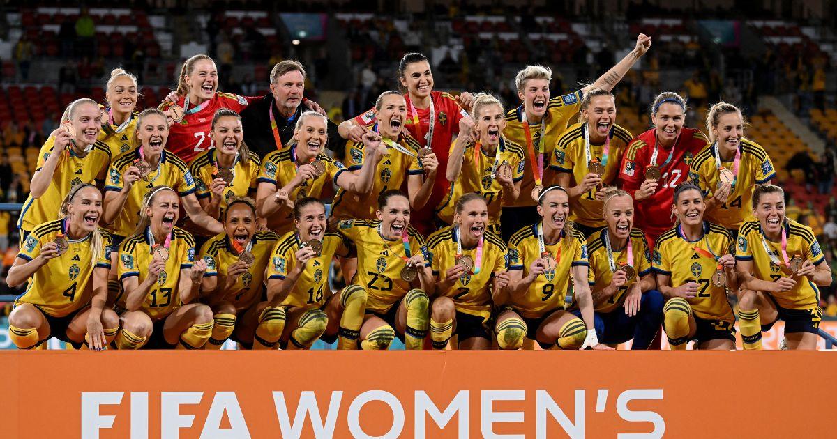 Sweden beats Australia to clinch third place at World Cup
