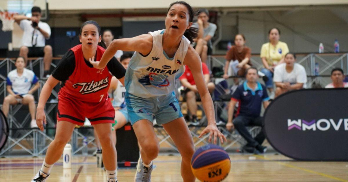 Kaye Pingol propels Uratex Dream past Titans to rule WMovement 3×3 Elite Invitational