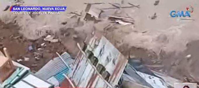 28 families lose homes as dike collapses in Nueva Ecija | GMA News Online