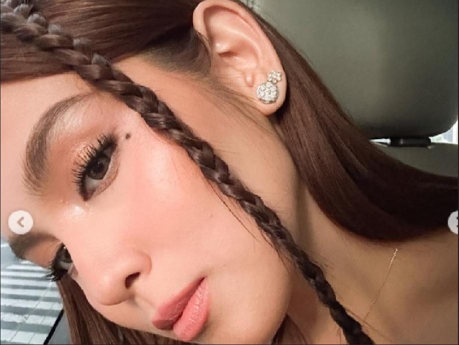 Here's how Kyline Alcantara saves her look from a smudged mascara