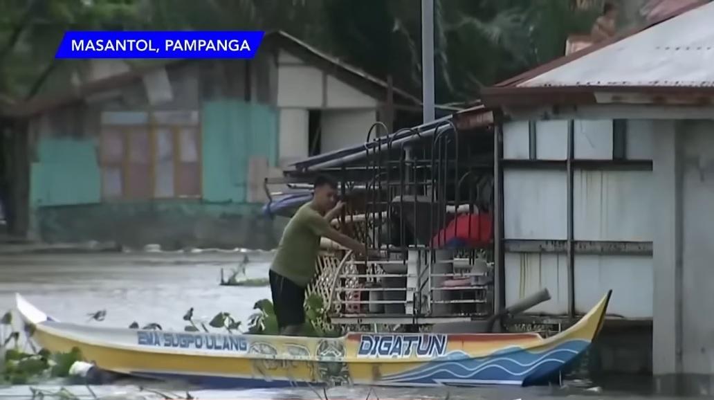 All 26 barangays in Masantol, Pampanga flooded thumbnail
