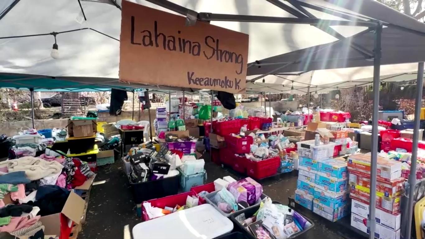 Maui’s ‘one big family’ of locals rally to aid of wildfire victims