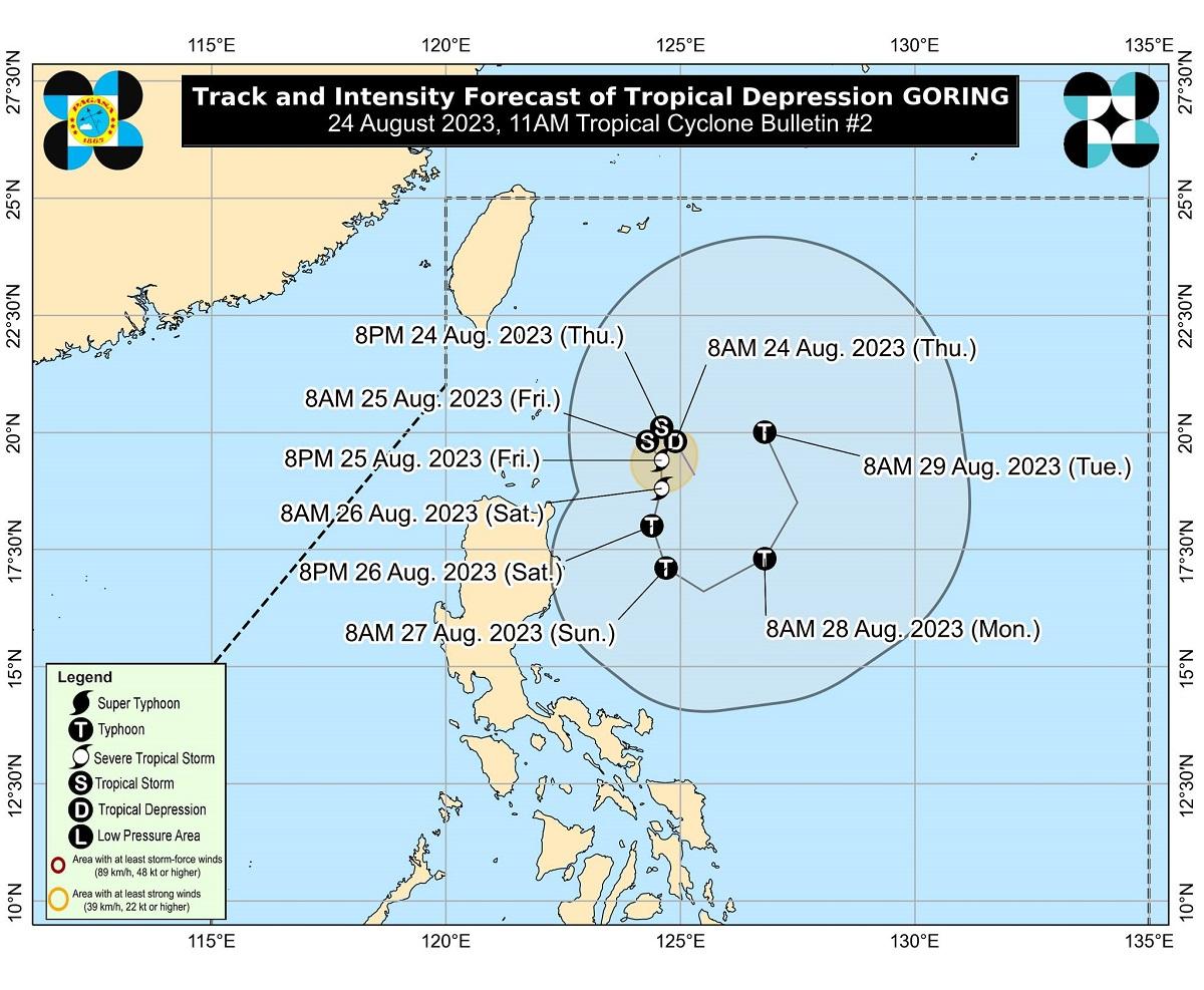 PAGASA: Goring maintains strength, may intensify into super typhoon