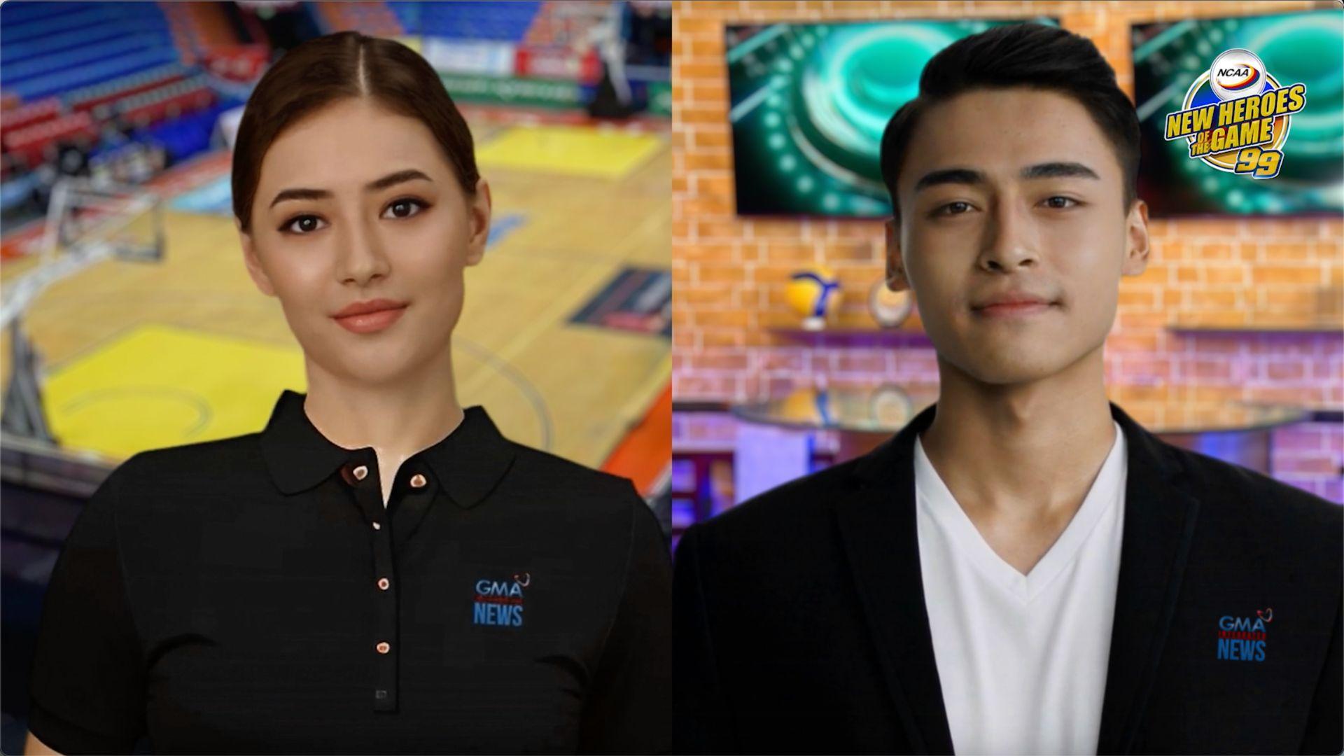 GMA Network's AI Sportscasters Maia And Marco