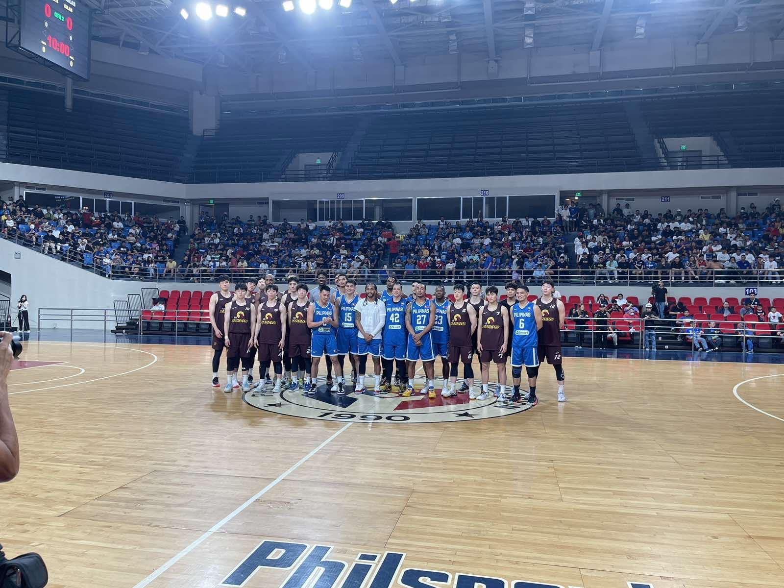 Gilas Pilipinas fends off Korea’s LG Sakers in friendly thumbnail
