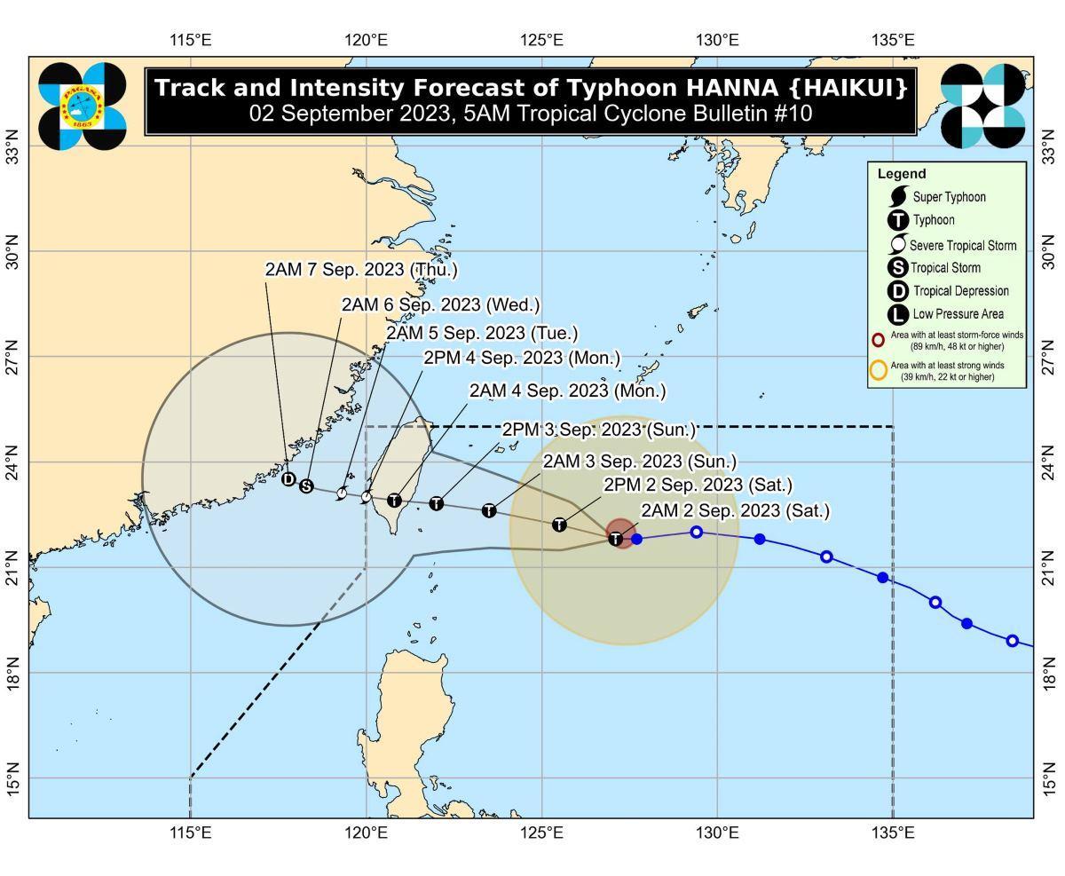 Batanes under Signal No. 1 due to Hanna