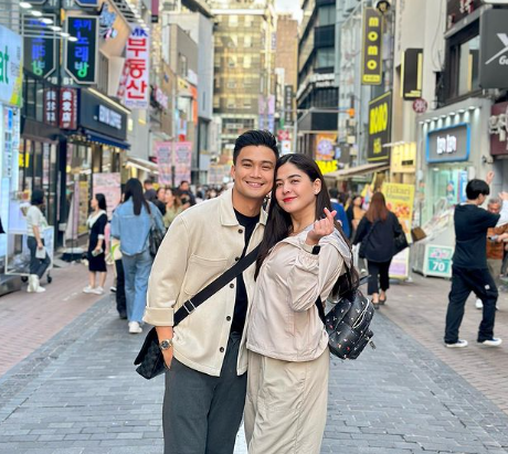 Shaira Diaz, EA Guzman go on vacation in South Korea