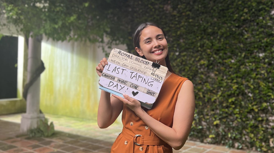 Megan Young says 'Royal Blood' filming just wrapped up